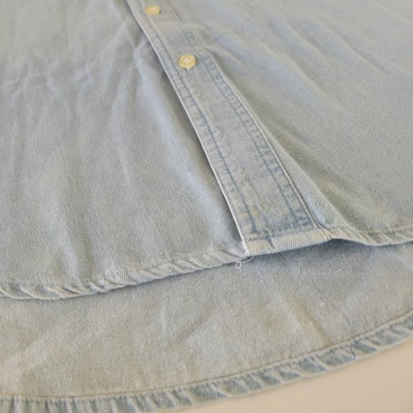 Vtg John Ashford Sport Button Down Mens Sz L - Picture 6 of 15